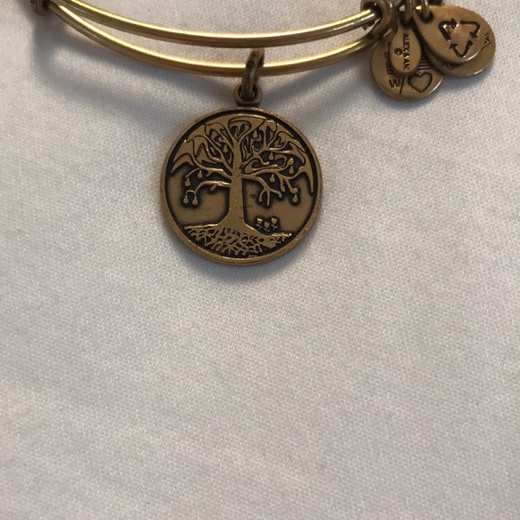 Gold Alex and Ani bracelet - Picture 2 of 2